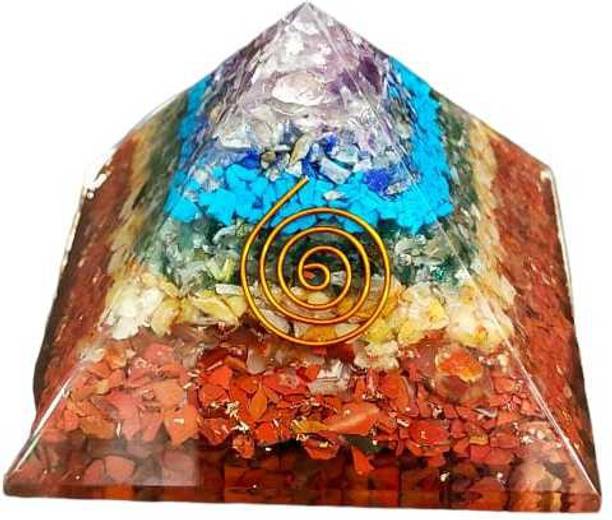 Shivalaya Gems Crystal 7 Chakra Organ Chips Pyramid Dec...
