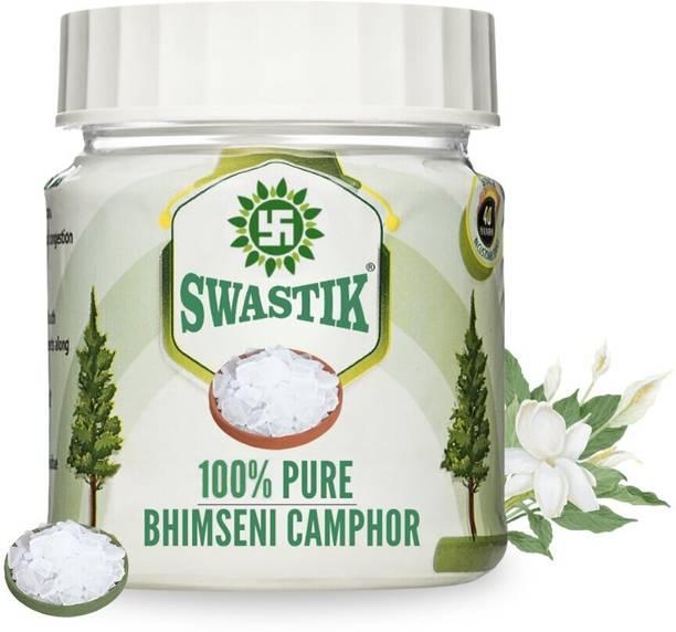 Swastik 100% Organic and Premium Bhimseni Camphor